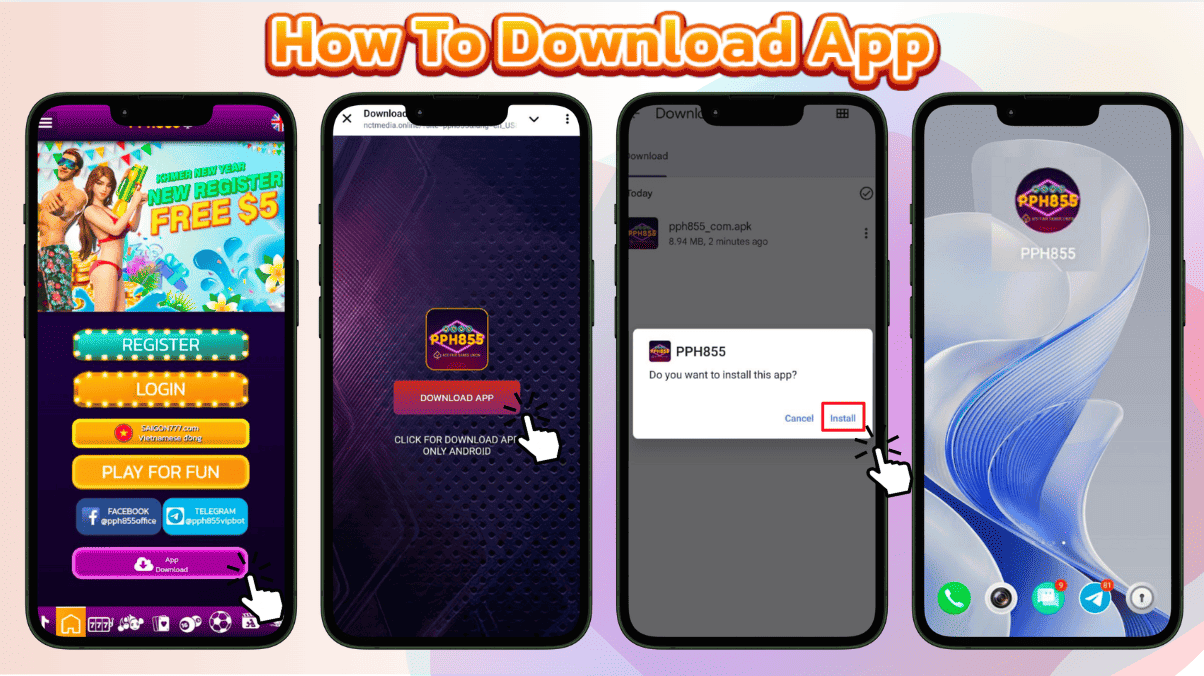 pph855 downoad app 