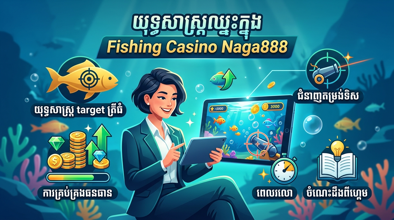 យុទ្ធសាស្ត្រឈ្នះក្នុង Fishing Casino Naga888