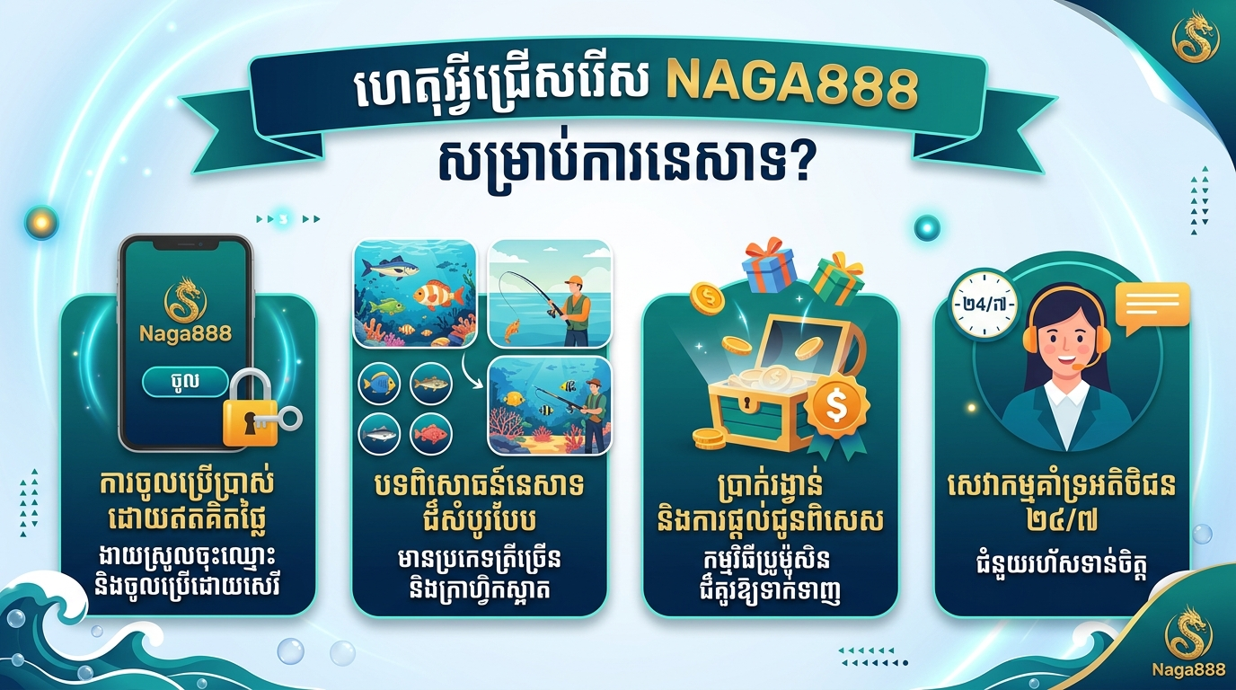 Naga888 Fishing Login Free: ការយល់ដឹងអំពីយន្តការលេងហ្គេមនេសាទ
