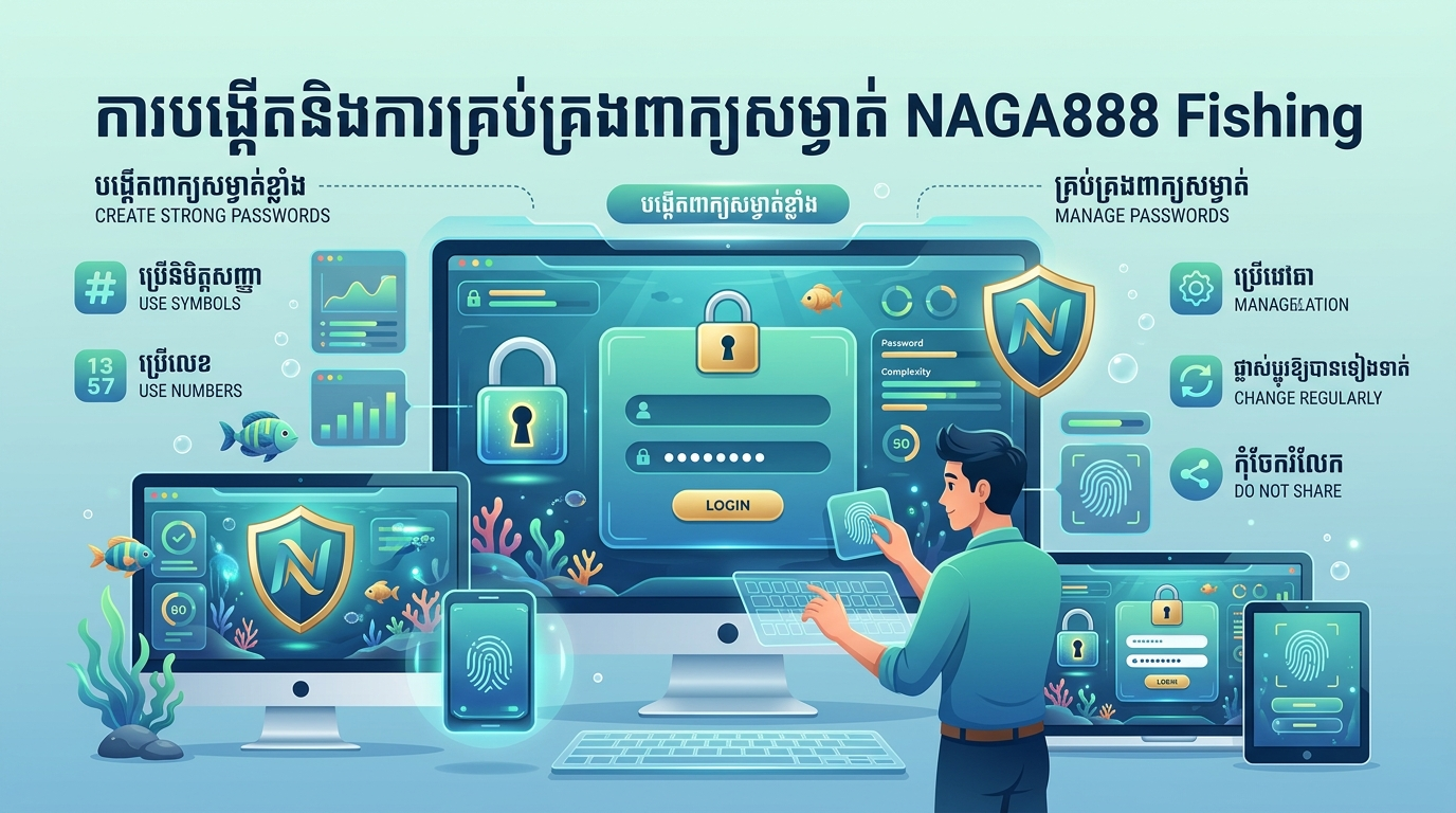 naga888 fishing login password ការបង្កើតនិងការគ្រប់គ្រង