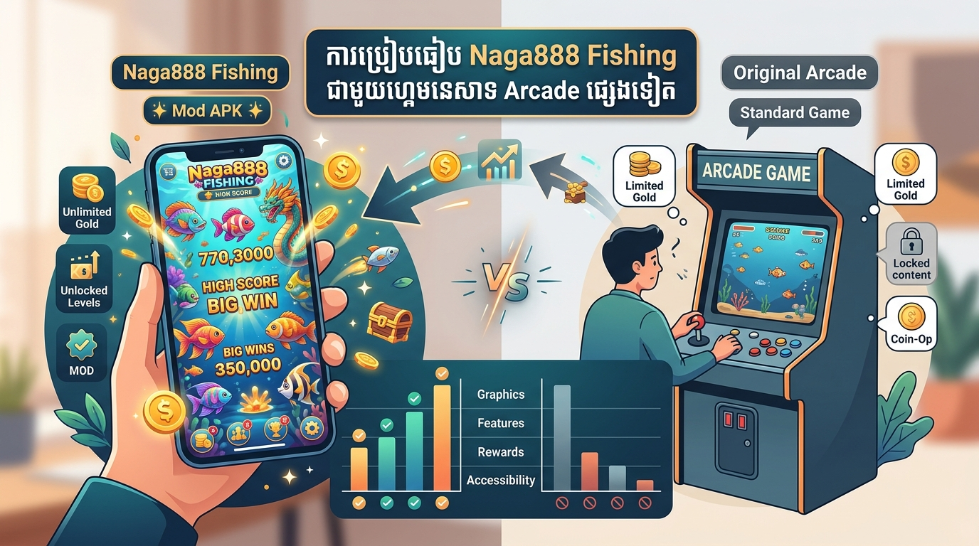 របៀបទាញយក និងដំឡើង Naga888 Fishing Mod APK