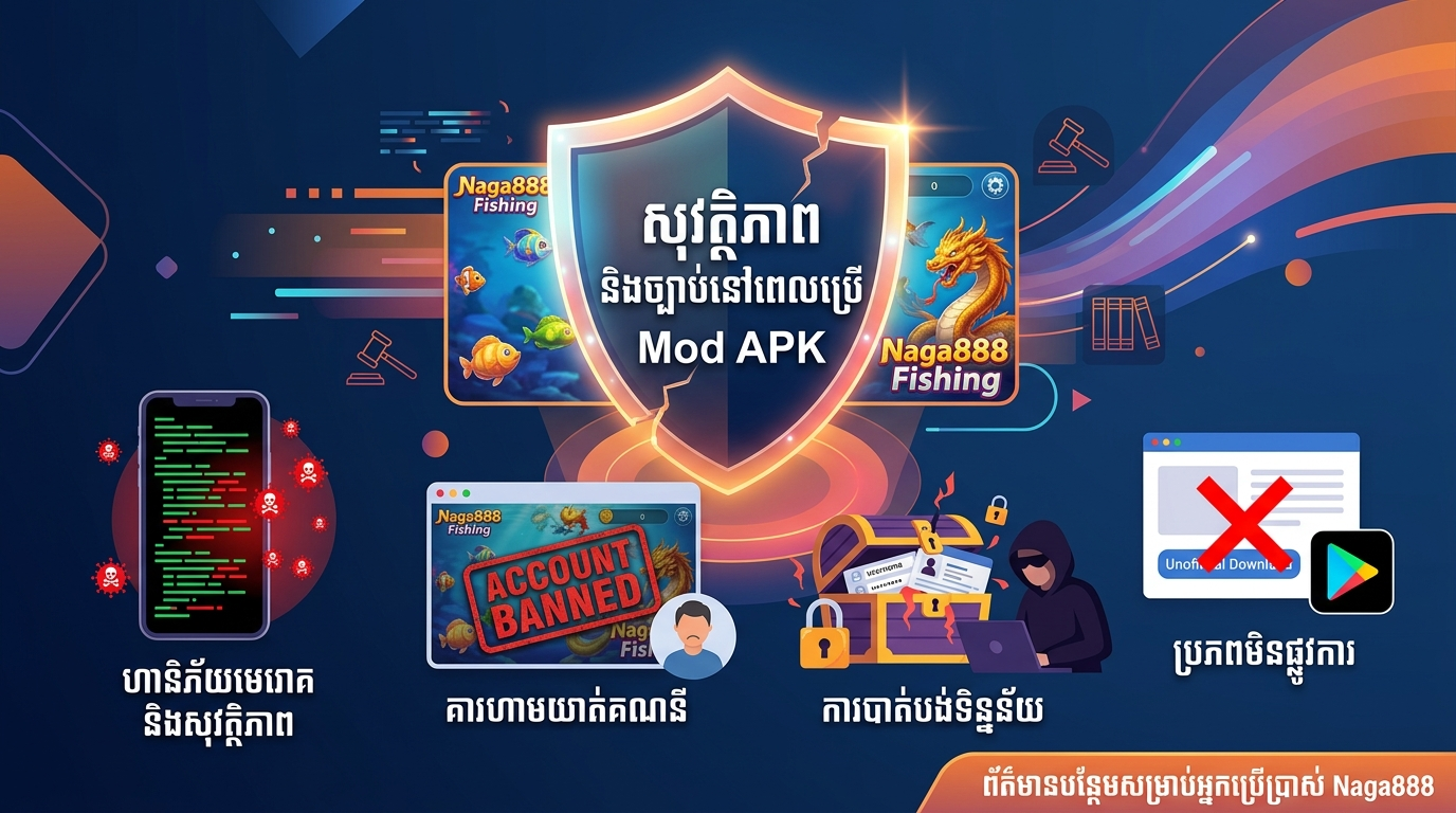 របៀបដោនឡូដ និងតំឡើង NAGA888 Fishing Mod APK សម្រាប់ Android