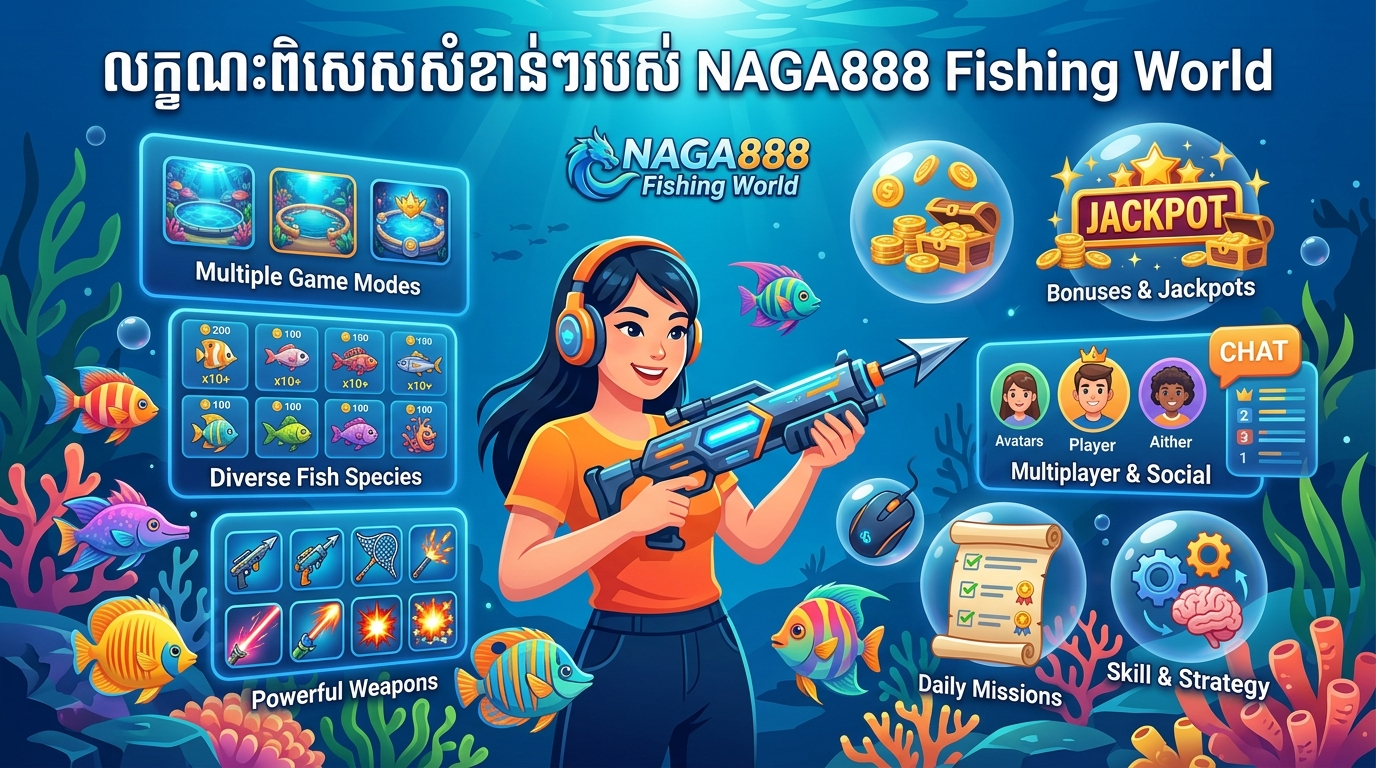 តើ NAGA888 Fishing World គឺជាអ្វី?