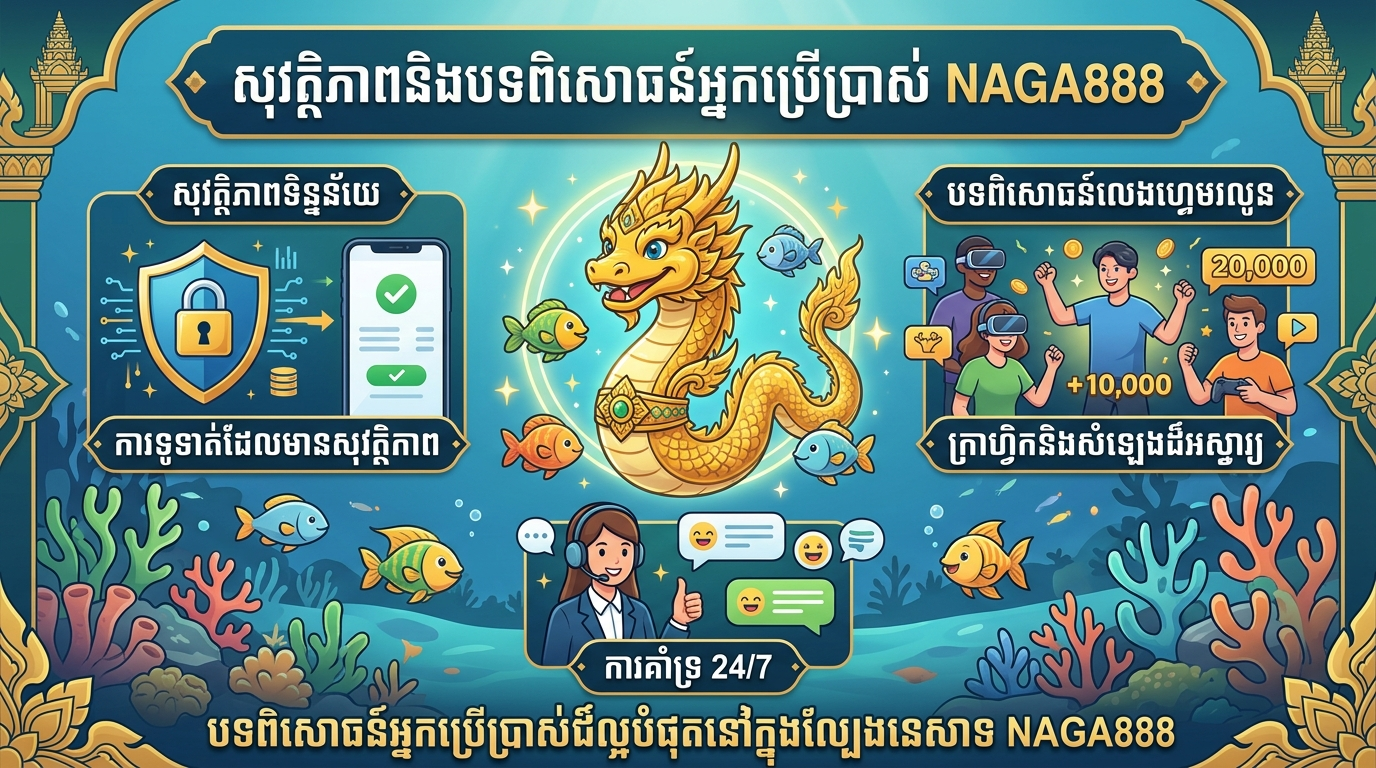 លក្ខណៈពិសេសនិងរបៀបលេង NAGA888 ពិភពបាញ់ត្រី