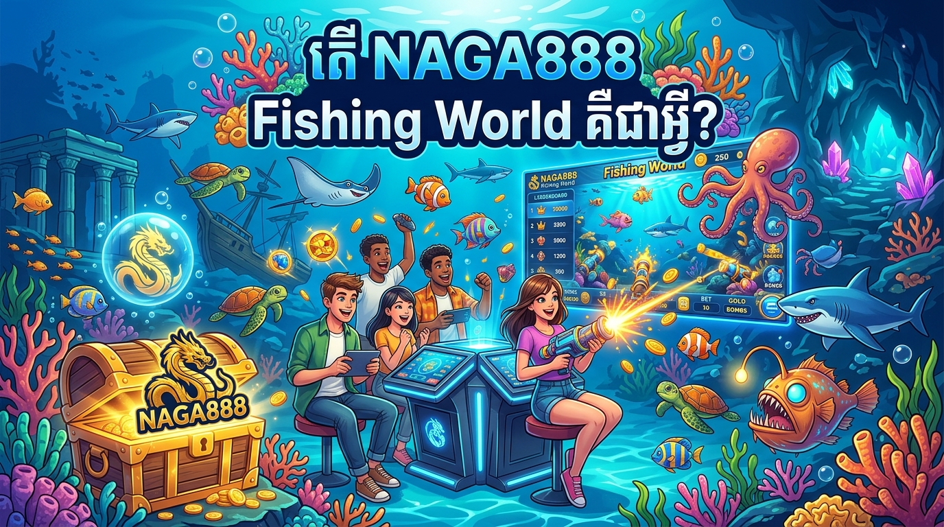 របៀបទាញយក និងដំឡើង NAGA888 Fishing World សម្រាប់ Android