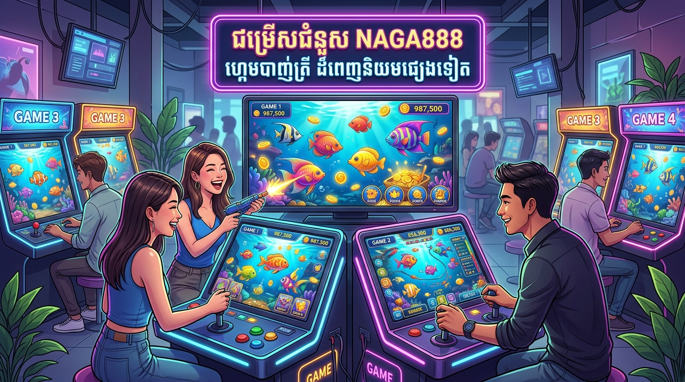 ជម្រើសជំនួស NAGA888 ហ្គេមបាញ់ត្រី ដ៏ពេញនិយមផ្សេងទៀត