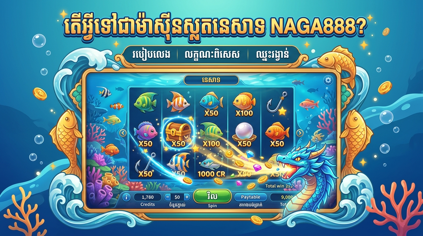 NAGA888 fishing slots machine gameplay