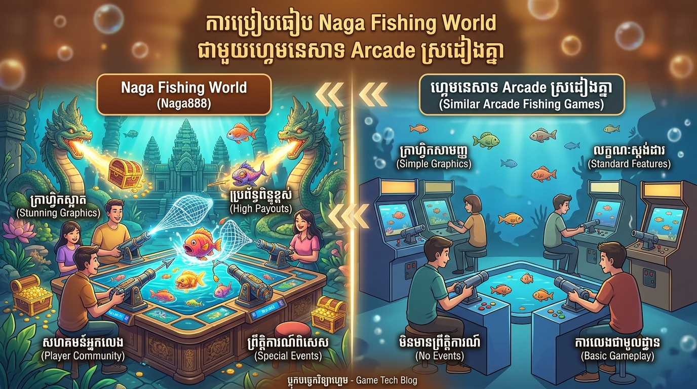 របៀបទាញយក និងដំឡើង Naga Fishing World Naga888 នៅលើ Android