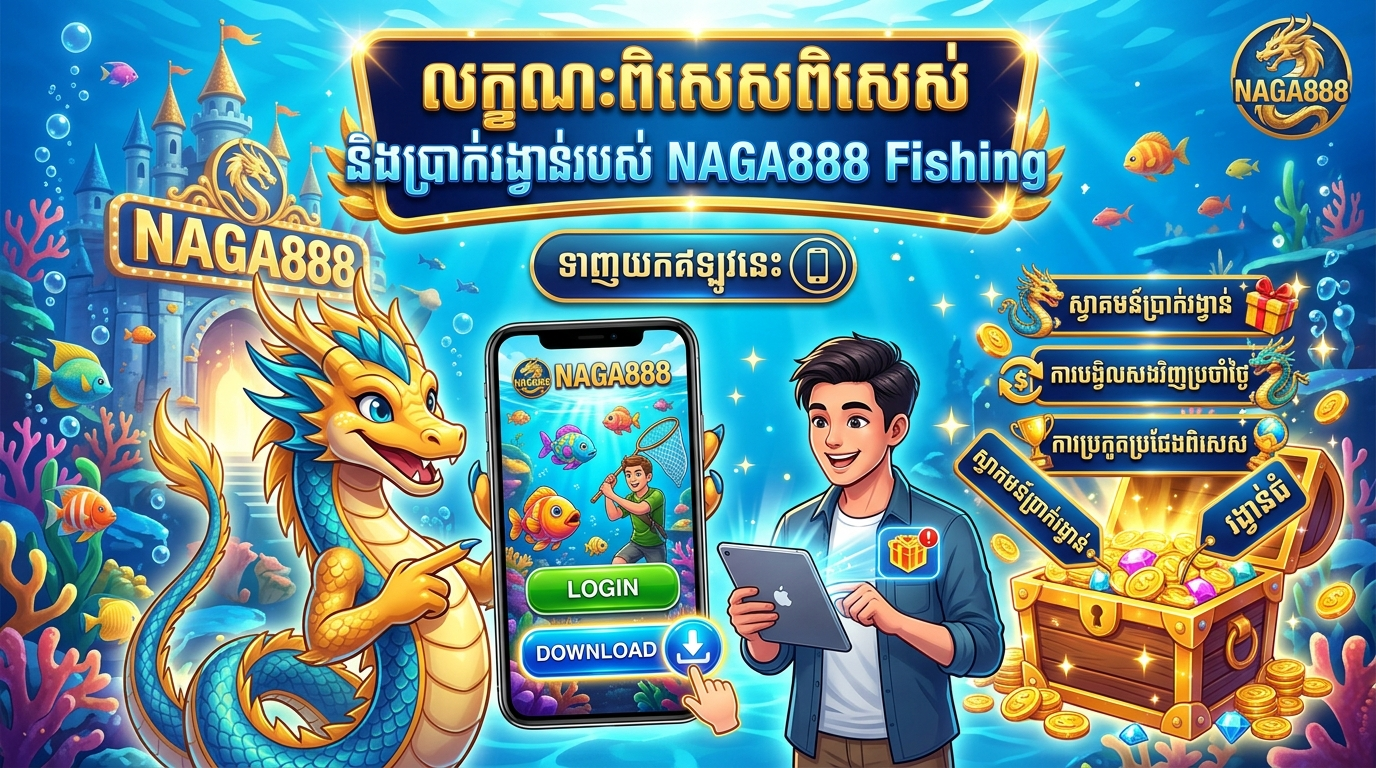 NAGA888 Fishing Login Download: លក្ខណៈពិសេសពិសេស និងប្រាក់រង្វាន់របស់ NAGA888 Fishing